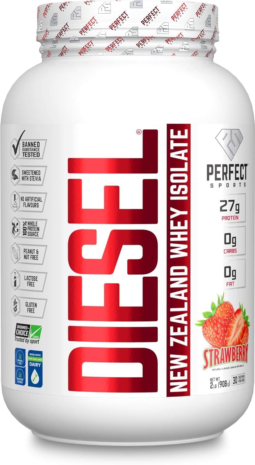 DIESEL 100% New Zealand Whey Isolate - Premium Grass-Fed Protein